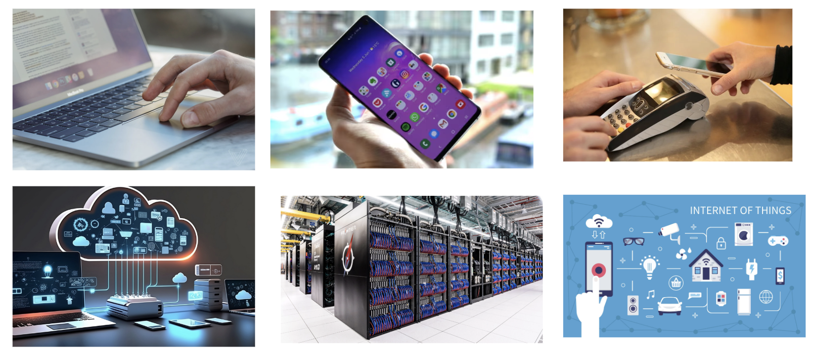 Some examples of computer in our daily life.